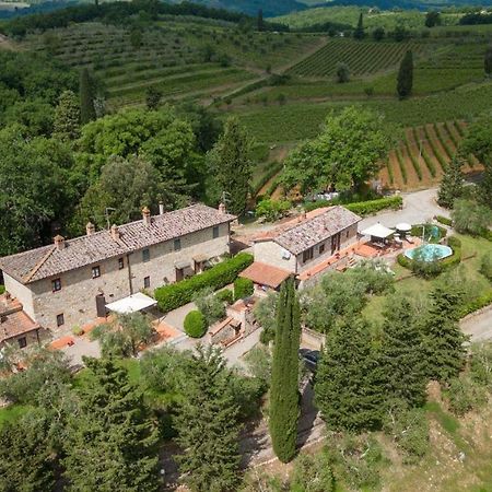 Sangiovese All'Aia Villa Gaiole in Chianti Exterior foto